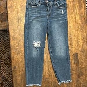 Scoop Crop Ankle Denim